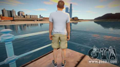 Paul Walker shorts for GTA San Andreas