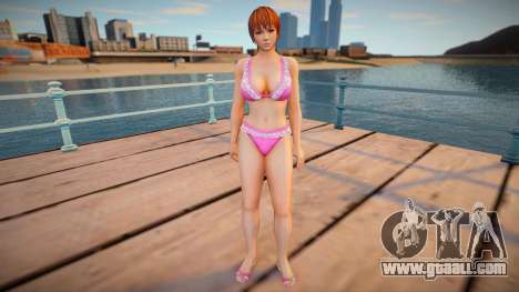 Kasumi pink bikini for GTA San Andreas