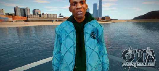 African-American in jacket