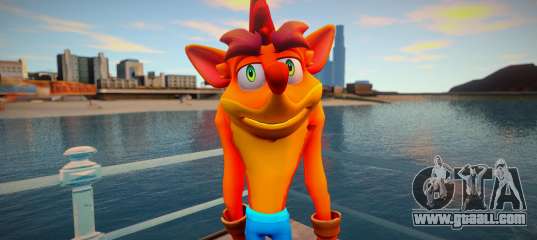 Crash Bandicoot skin from Crash 4 Beta 1.0