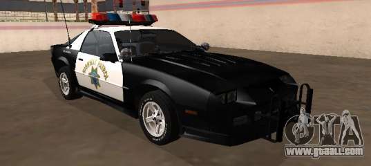 Chevrolet Camaro IROC-Z 1990 CHP