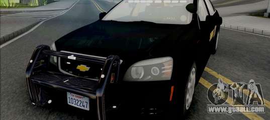 Chevrolet Caprice 2013 Sheriff Police