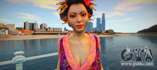 Asian girl from Binary Domain