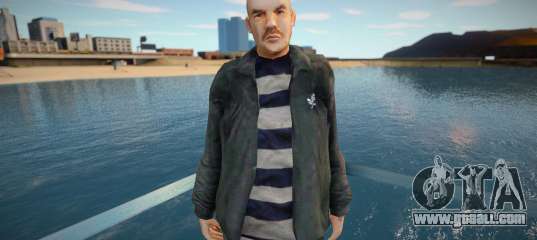 Bald character