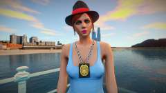 Girl cop in the style of GTA 5 for GTA San Andreas
