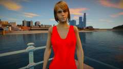 Emma Watson red dress for GTA San Andreas