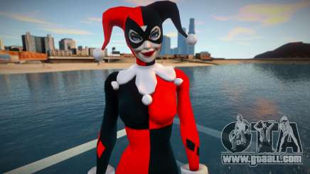 Harley Quinn (normal textures) for GTA San Andreas