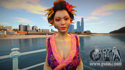 Asian girl from Binary Domain for GTA San Andreas