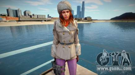 Jessica Sherawat in winter clothes for GTA San Andreas