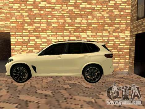 BMW X5M F95 White Plates for GTA San Andreas