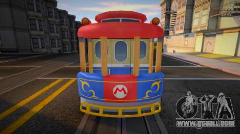 Mario Kart 8 Tram M for GTA San Andreas