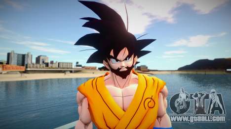 Goku beard for GTA San Andreas