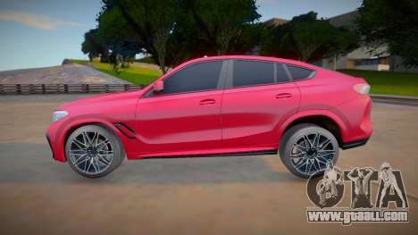 BMW X6M Competition 2020 (good model) for GTA San Andreas