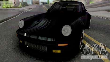 Porsche 911 Turbo Wangan Midnight Black Bird for GTA San Andreas