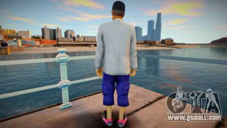 Dude Chicago Bulls style for GTA San Andreas