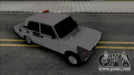 Vaz 2107 Taxi Style for GTA San Andreas