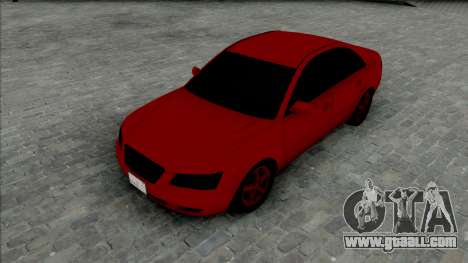 Hyundai Sonata Red Black for GTA San Andreas