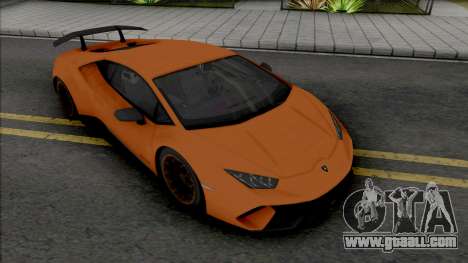 Lamborghini Huracan Performante (SA Lights) for GTA San Andreas