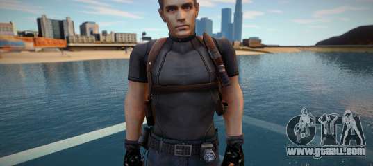 Chris Redfield Leon Re1