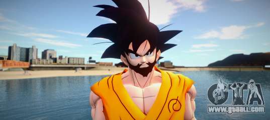 Goku beard
