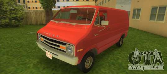Dodge Tradesman Van 1976 for GTA Vice City