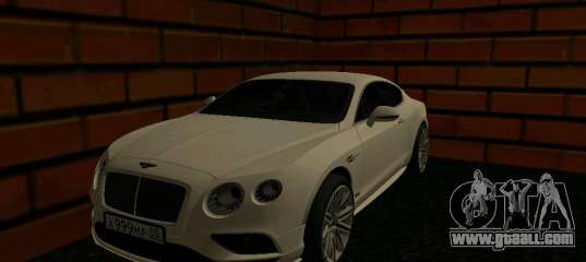 Bentley Continental GT RUS Plates