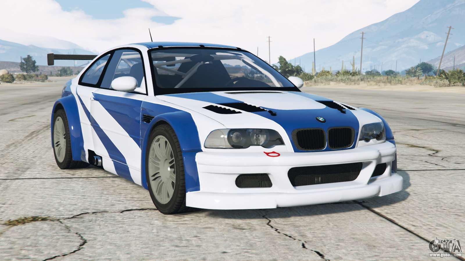 BMW M3 GTR (E46) Most Wanted  for GTA 5