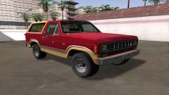 1982 Ford Bronco XLT for GTA San Andreas