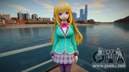 Megatagmesion Neptunia Skin v4 for GTA San Andreas