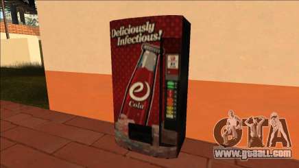 eCola Vending Machine and Can for GTA San Andreas