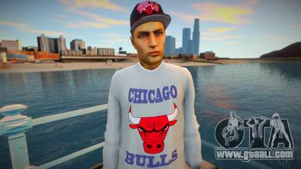 Dude Chicago Bulls style for GTA San Andreas