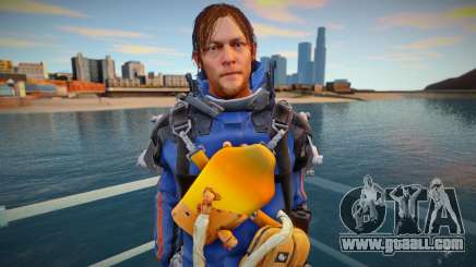 Sam blue suit [Norman Reedus] (from Death Strand for GTA San Andreas