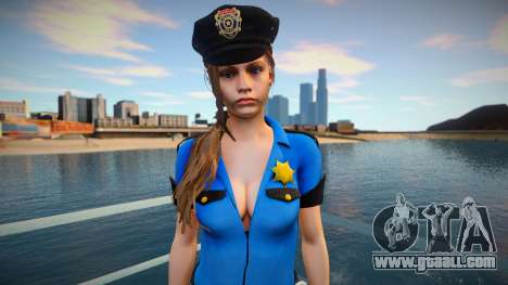 Claire Sexy Sheriff for GTA San Andreas