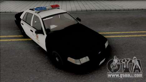 Ford Crown Victoria 1999 CVPI LAPD for GTA San Andreas