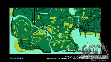 MAP in the style of MTN DEW for GTA San Andreas