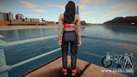 GTA Online Skin Ramdon Female Latin 1 Fashion v2 for GTA San Andreas