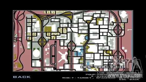 New game map for GTA San Andreas