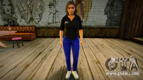 Samantha Samsung Assistant Virtual Casual 3 Alte for GTA San Andreas
