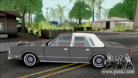 Lincoln Town Car 1986 Grey for GTA San Andreas