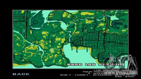 MAP in the style of MTN DEW for GTA San Andreas