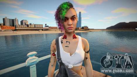 Judy (from Cyberpunk 2077) for GTA San Andreas
