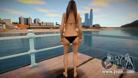 Pretty girl in a swimsuit for GTA San Andreas