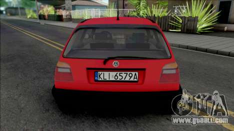 Volkswagen Golf III Slawomir for GTA San Andreas