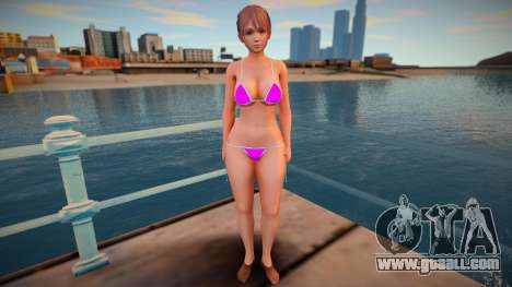 Honoka Summer skin for GTA San Andreas