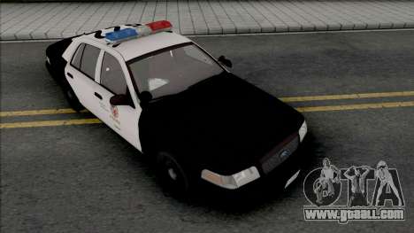Ford Crown Victoria 2000 CVPI LAPD for GTA San Andreas