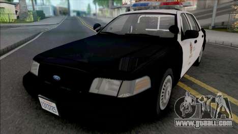 Ford Crown Victoria 1999 CVPI LAPD v2 for GTA San Andreas
