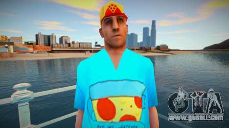 Wmypizz in a T-shirt for GTA San Andreas
