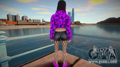 GTA Online Female Assistant V3 Diva Outfit for GTA San Andreas