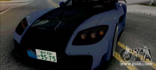 Mazda RX-7 VeilSide Fortune Blue