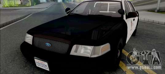 Ford Crown Victoria 2000 CVPI LAPD (Vista Light)
